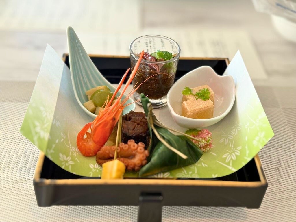 琵琶湖マリオットホテルの前菜盛り合わせ