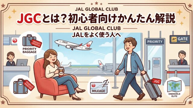 JGCとは何かを初心者向けにやさしく解説するJAL GLOBAL CLUBのアイキャッチ画像