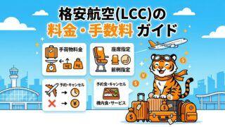 タイガーエア台湾の追加料金まとめを紹介するアイキャッチ画像